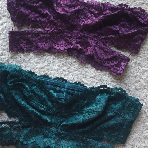 Free People Lace Bandeau Set XS - Picture 5 of 6